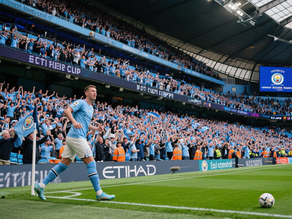 除了球场上的技战术和阵容优势，曼城的球迷