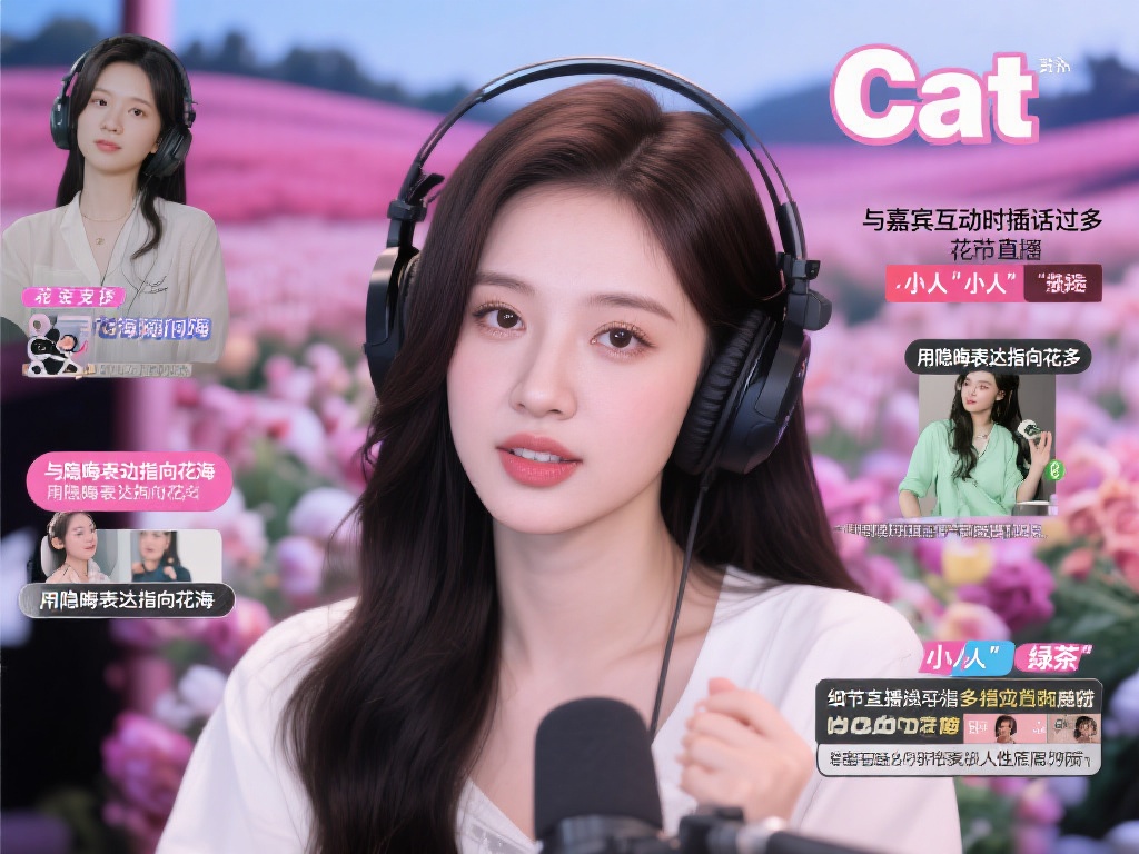 【直播风云】狂魔力挺花海怒斥Cat:绿茶小人伎俩揭露 值得注意的是,花海的支持者频繁提及Cat