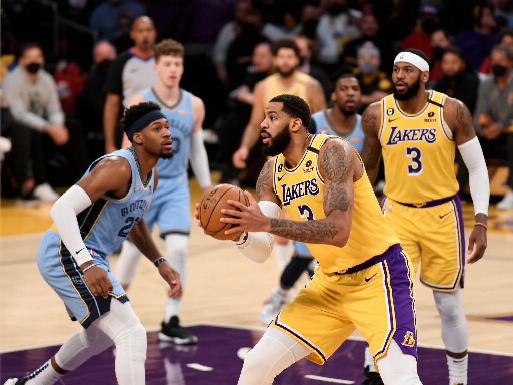 洛杉矶湖人客场力克灰熊豪取关键胜利 湖人在这场比赛中的表现,无疑再次彰显了他