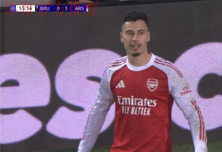 马丁内利连续5场欧冠进球，成99-00赛季亨利以来枪手欧战首人